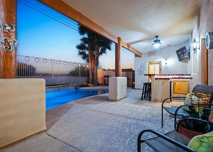 New Santa Fe Style Pool Near Yonder Park